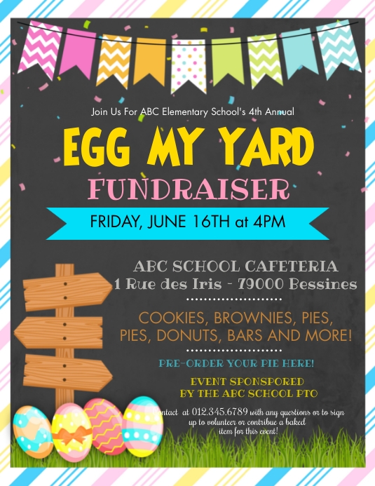 Egg My Yard Fundraiser Flyer Template PosterMyWall Egg My Yard Fundraiser Flyer Template PosterMyWall