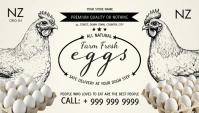 Eggs Service Business Card Template