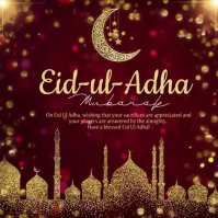Merah Eid-ul-Adha Celebration Square Template