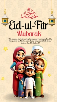 Eid, event,eid-ul-fitr,ramadan Instagram-verhaal template