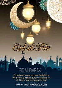 Eid A3 Video Flyer Template