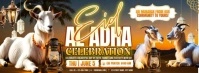 Eid al-Adha Celebration – From Our Community to Yours Facebook 封面图片 template