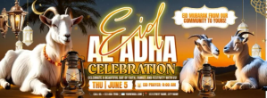 Eid al-Adha Celebration – From Our Community to Yours Facebook-coverfoto template