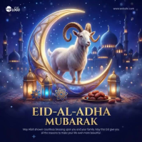 Eid al-Adha Celebration Instagram Post Video template