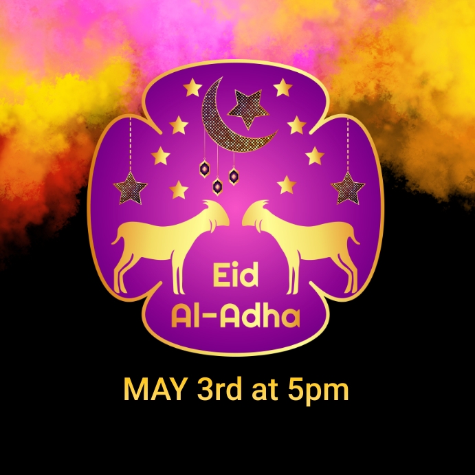 EID AL-ADHA Instagram Post template