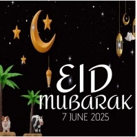 Eid Al Adha Logo template