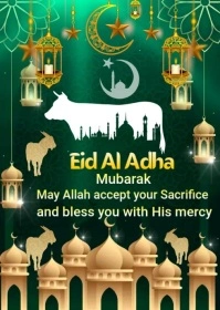EID AL ADHA A6 template