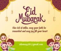 Eid Al adha Medium Rectangle template