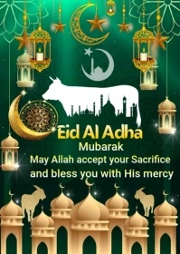 EID AL ADHA A6 template