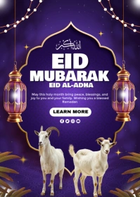 EID AL- ADHA A6 template