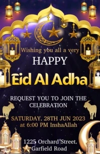 EID AL ADHA Tabloid template