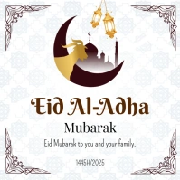 Eid Al Adha Instagram Post template