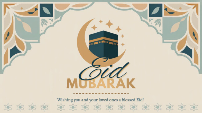 Eid al-Adha Mubarak 10 Post sa Twitter template