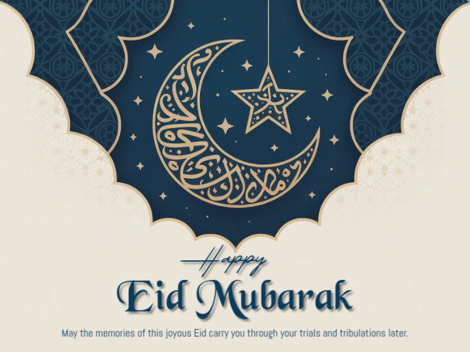 Eid al-Adha Mubarak 20 Apresentação template
