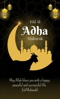 Eid Al Adha Mubarak US Legal template