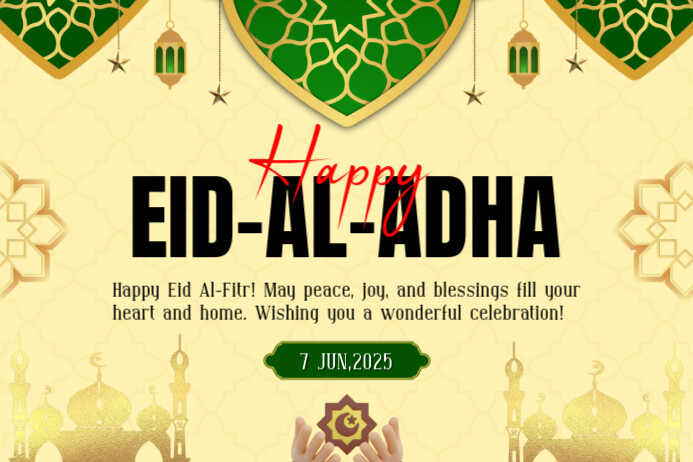 Eid Al adha Mubarak Eid wishes happy Eid Mubarak Rótulo template