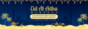 Eid Al Adha Tajuk Twitter template