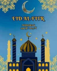 eid al-fitr Instagram Portrait template