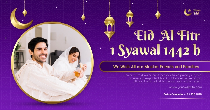 Eid Al Fitr Syawal Template Postermywall Eid Al Fitr Syawal Template Postermywall