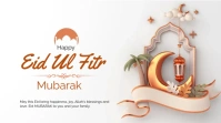 Eid Al fitr wishes template Presentation (16:9)
