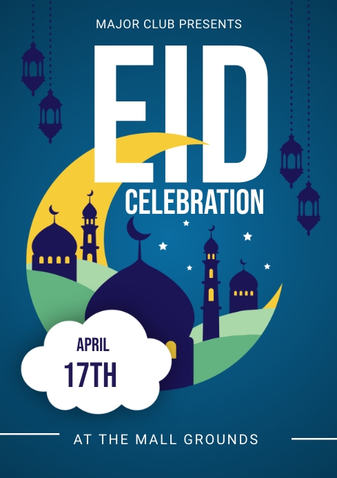 972+ Free Eid Party Print Banner Templates | PosterMyWall