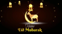 Happy Eid Al Adha Celebration Wishes Twitter post template