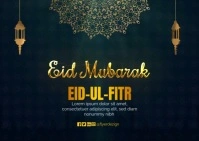 Eid Carte postale template