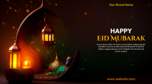 Eid Digital Display (16:9) template