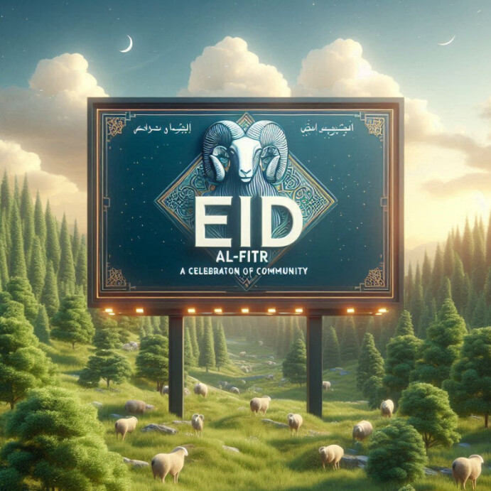 Eid El-Fitr Design Instagram Post template