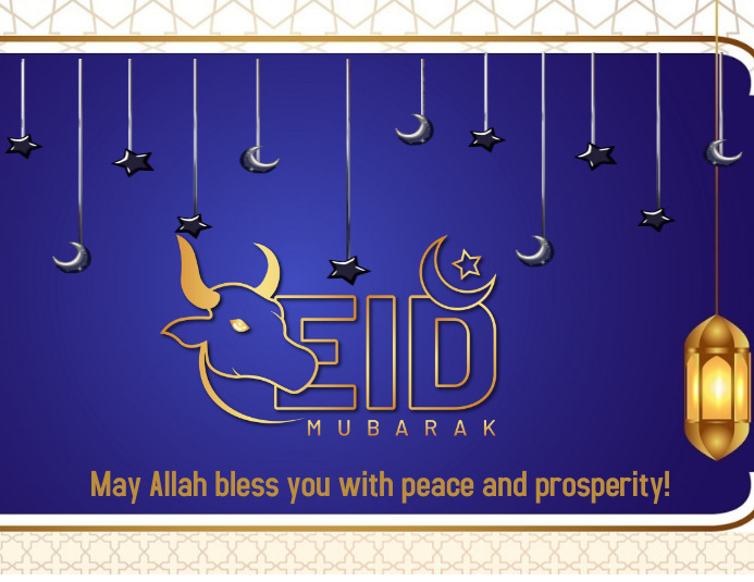 Eid mabrook Folheto (US Letter) template