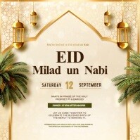 Eid Milad Ul Nabi Instagram Post template