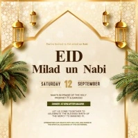 Eid Milad Ul Nabi Instagram Post template
