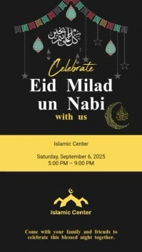 Eid Milad un Nabi Instagram Story template