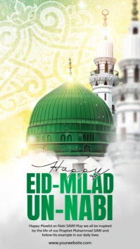 Eid Milad Un Nabi Instagram Story template