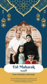Eid Mubarak 1444H Instagram Story template
