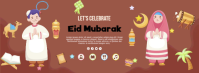 Eid Mubarak Celebration Facebook Cover Photo template