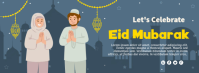 Eid Mubarak Celebration Facebook Cover Photo template