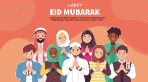 Eid Mubarak YouTube Duimnael template