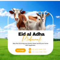 eid mubarak Instagram-opslag template