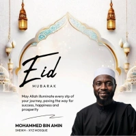 Eid Mubarak Instagram Post template