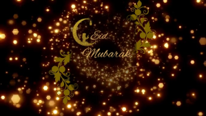 Eid Mubarak Facebook-covervideo (16:9) template