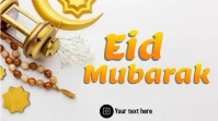 Eid Mubarak Template Digital Display (16:9)