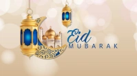 Eid Mubarak wishes Twitter Post template