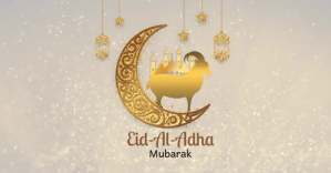 Eid Mubarak wishes Facebook 共享图片 template