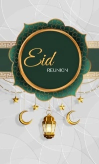 Eid party invitation video Legal AS template