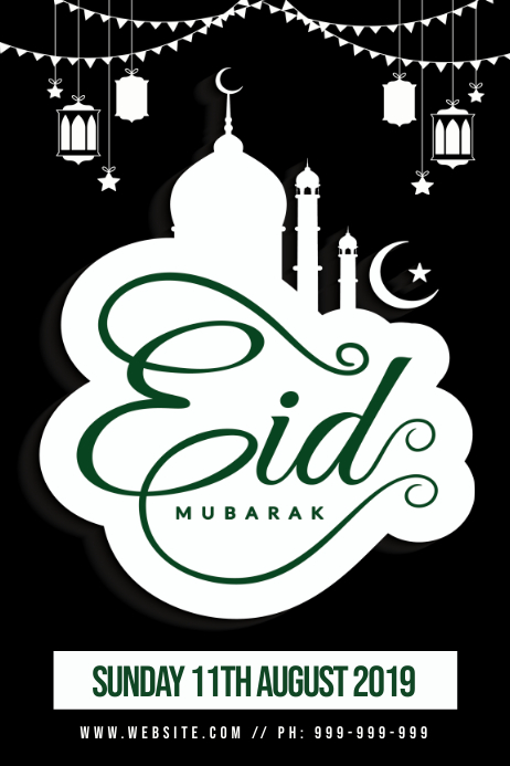 Eid Program Poster Copy of Eid Poster | PosterMyWall