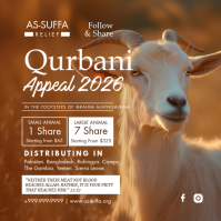 Laranja Qurbani Appeal Instagram Post Template