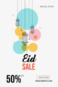 Eid Sale Banner template