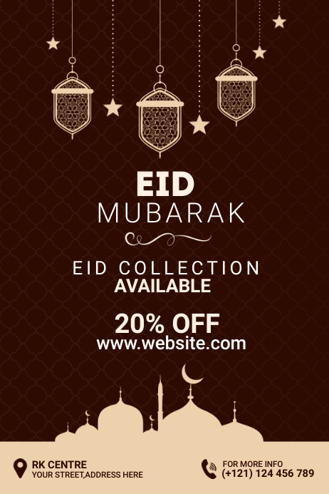 Eid Sale Banner template