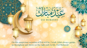 Eid Template Twitter-opslag